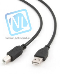 PL1306, Кабель мультимедийный USB2.0 A вилка-USB B вилка, 5 м