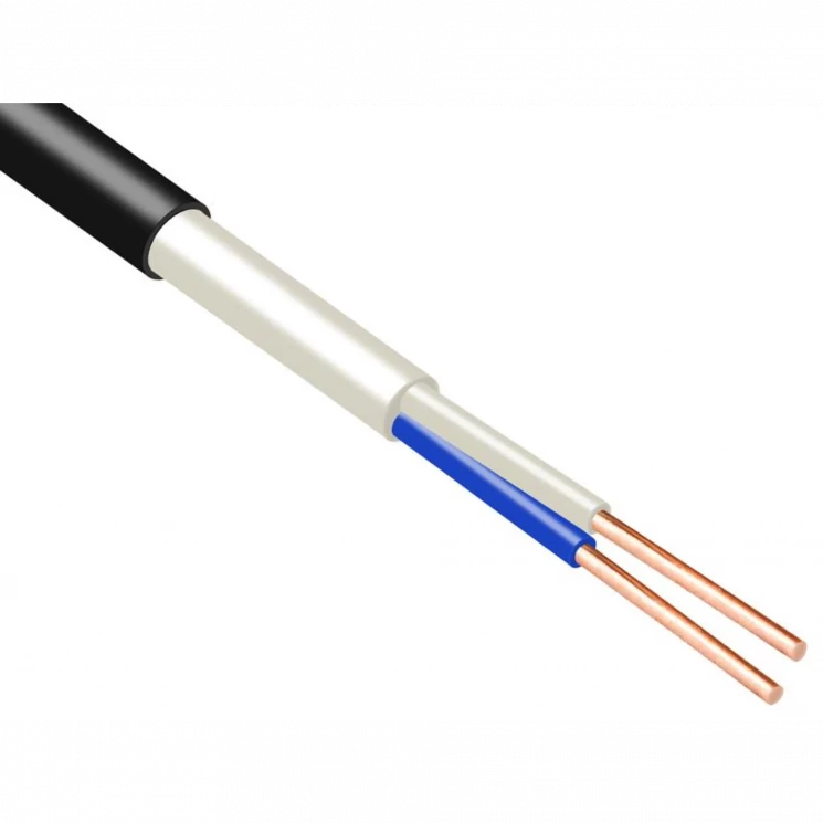 Кабель ВВГнг(А)-FRLS 2х1.5 ок (N) 0.66кВ (м) Промэл 13475770