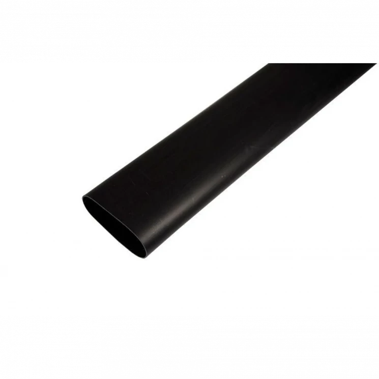 Трубка термоусадочная тонкостен. 75.0/22.0 с клеем (3:1) 1м черн. Rexant 26-0075
