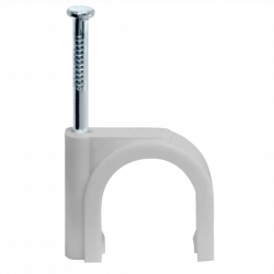 Скоба креп. круглая d7 с гвозд. NCR-07-50 (уп.50шт) Navigator 71068