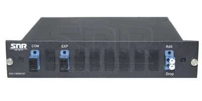 Модуль Add/Drop SNR-CWDM-DRP1-10GR-1530/1550 в 1/2-слоте