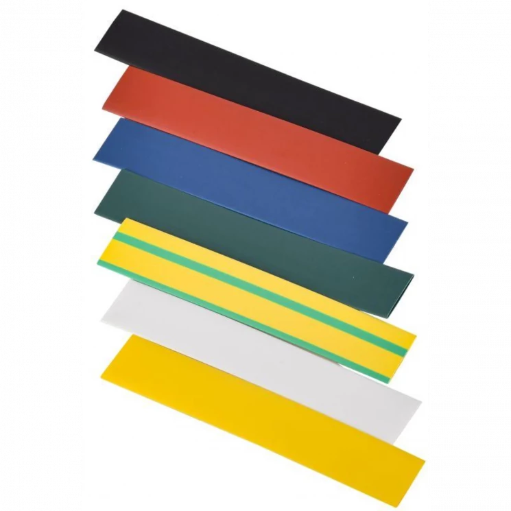 Набор трубок термоусадочных нг-LS 10/5 100мм 7 цветов по 3шт IEK UDR10-010-005-021-S