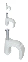 Скоба креп. круглая R4 (уп.100шт) ИЭК USK11-04-100