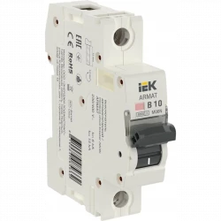 Выключатель автоматический модульный 1п B 10А M06N ARMAT IEK AR-M06N-1-B010