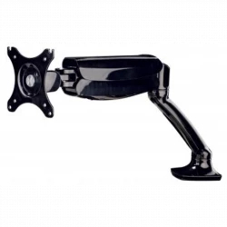 Кронштейн для мониторов ЖК Hama Fullmotion черный-26" макс.5кг крепление к столешнице поворот и накл