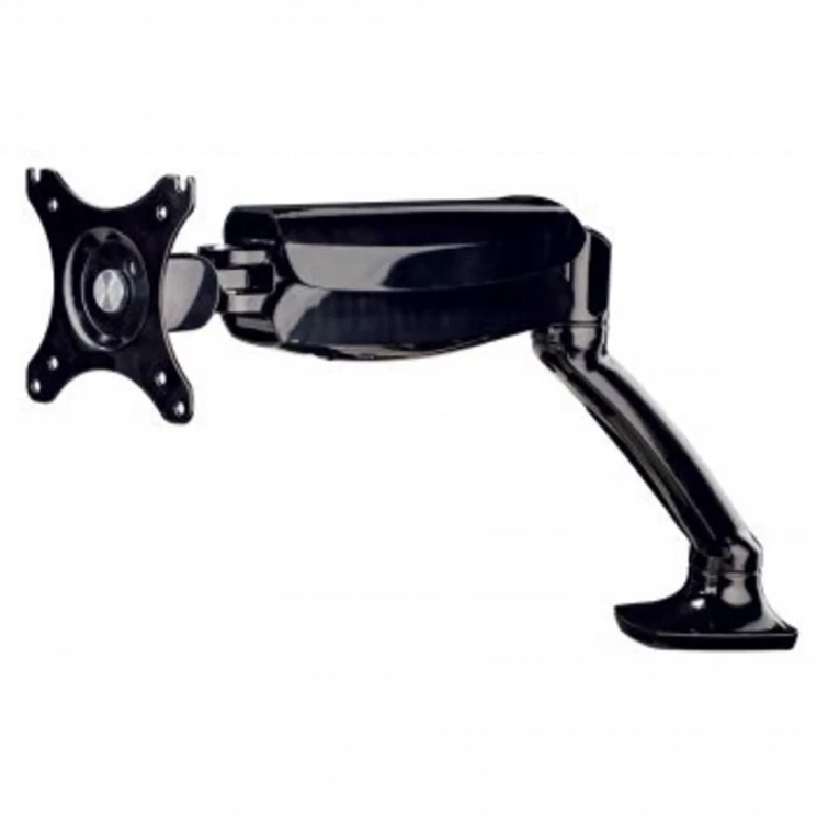 Кронштейн для мониторов ЖК Hama Fullmotion черный-26" макс.5кг крепление к столешнице поворот и накл