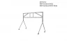 Стойка мобильная, напольная MB-FloorStand-650 (для MeetingBoard 65)