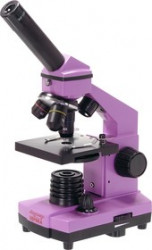 М25448, Микроскоп школьный Эврика 40х-400х в кейсе (аметист)