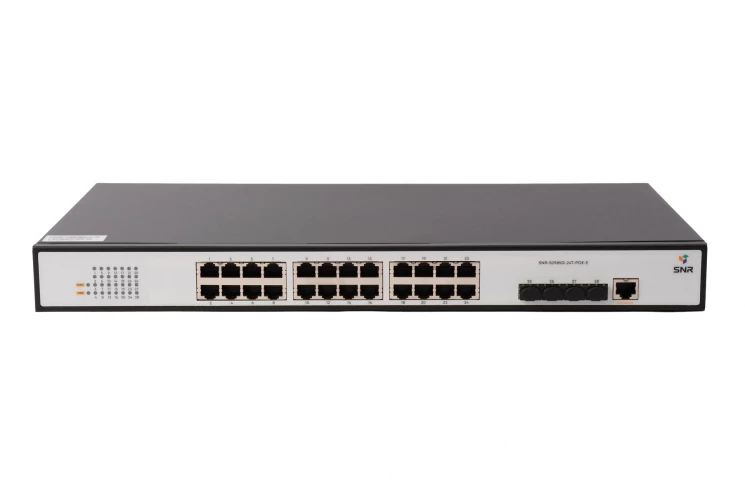 Управляемый POE коммутатор уровня 2 SNR-S2985G-24T-POE-E