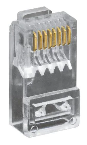 Коннектор RJ-45 8P8C cat.6 (100 шт)