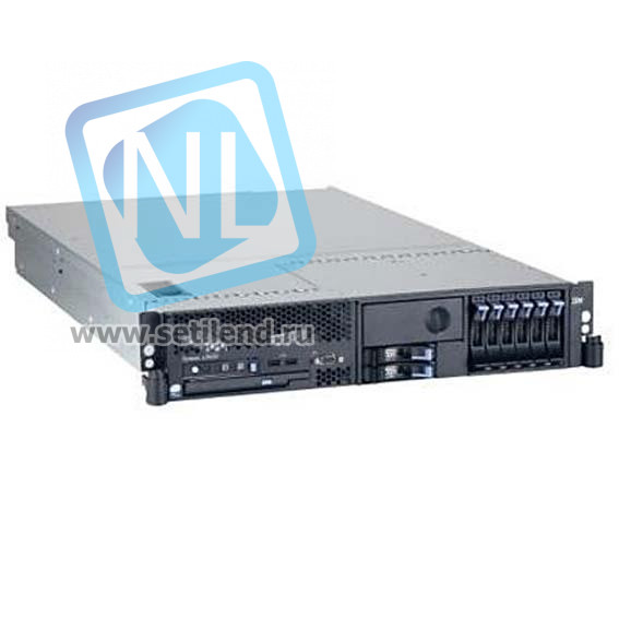 eServer IBM 7979CAG x3650 (Xeon QC E5320 1.86GHz/1066MHz/8MB L2, 2x1GB ChK, O/Bay 8 отсеков для HDD 2,5" HS SAS, SR 8k-I, CD-RW/DVD Combo, 835W p/s, 2 PCIe x8, 2 PCIe 8x или PCI-X 64bit, Rack-7979CAG(NEW)