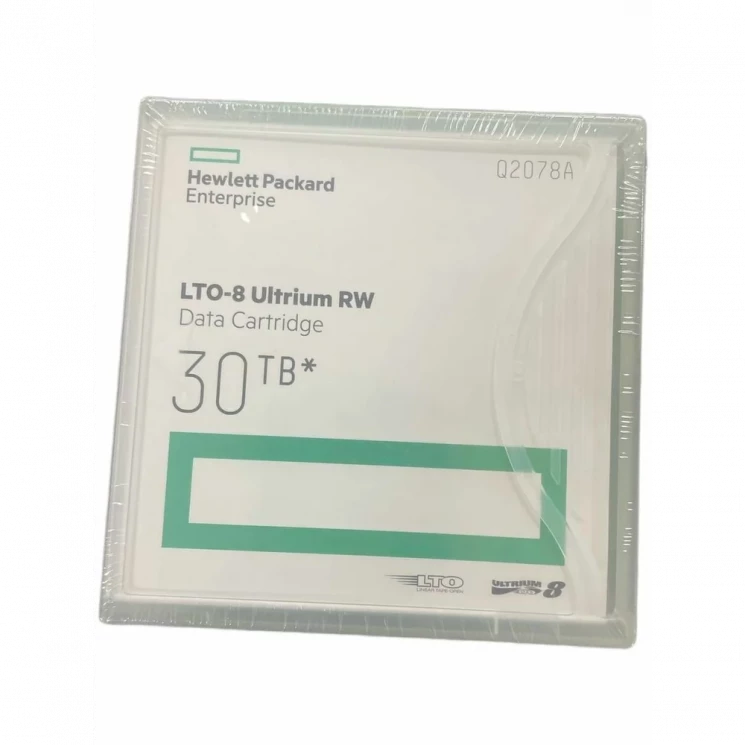 Ленточный накопитель HPE LTO-8 Ultrium 30TB RW Data Cartridge Q2078A
