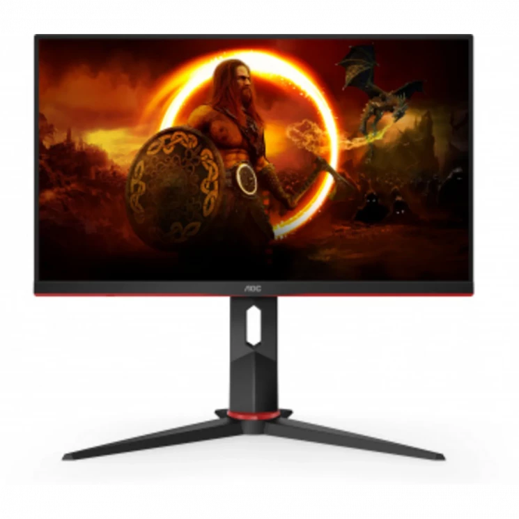 Монитор AOC 23.8" Gaming 24G2SPU черный/красный IPS LED 1ms 16:9 HDMI M/M матовая HAS Piv 300cd 178г