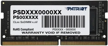 Память DDR4 16GB 3200MHz Patriot PSD416G32002S Signature Line RTL PC4-25600 CL22 SO-DIMM 260