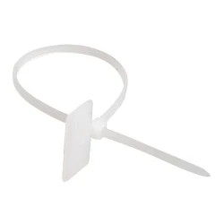 Хомут кабельный ХП1 2.5х110 нейл. бел. с таб. 20х13 (уп.100шт) IEK UHH61-3-110-100