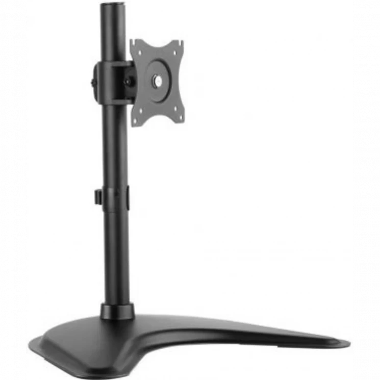 Кронштейн для мониторов Ultramounts UM704 черный 13"-27" макс.10кг настольный поворот и наклон верт.