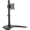 Кронштейн для мониторов Ultramounts UM704 черный 13"-27" макс.10кг настольный поворот и наклон верт.