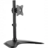 Кронштейн для мониторов Ultramounts UM704 черный 13"-27" макс.10кг настольный поворот и наклон верт.