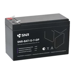 Свинцово-кислотный аккумулятор 12 В 7 Ач (SNR-BAT-12-7-GP)