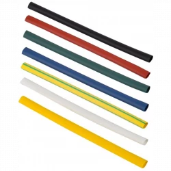 Набор трубок термоусадочных нг-LS 4/2 100мм 7 цветов по 3шт IEK UDR10-004-002-021-S