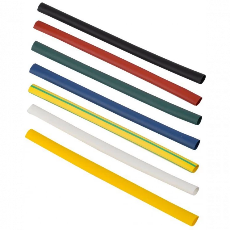 Набор трубок термоусадочных нг-LS 4/2 100мм 7 цветов по 3шт IEK UDR10-004-002-021-S