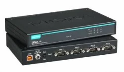 UPort 1450I 4-портовый преобразователь USB в RS-232/422/485 с изоляцией 2 КВ MOXA