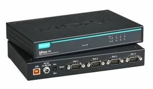 UPort 1450I 4-портовый преобразователь USB в RS-232/422/485 с изоляцией 2 КВ MOXA