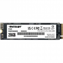 Накопитель SSD Patriot PCIe 3.0 x4 256GB P320P256GM28 P320 M.2 2280
