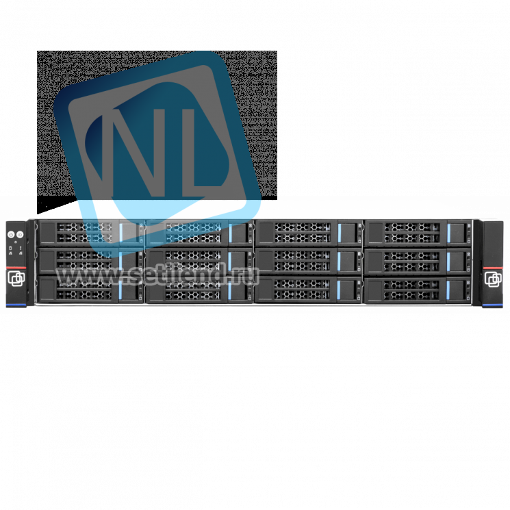 Серверная платформа SNR-SR2116R, 2U, E3-1200v6, DDR4, 16xHDD, резервируемый БП