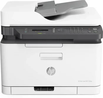 МФУ лазерный HP Color LaserJet 179fnw (4ZB97A) A4 WiFi белый