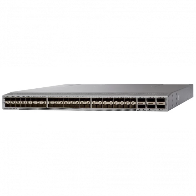 Коммутатор Cisco Nexus N9K-C93180YC-EX, направление охлаждения Port-side Exhaust