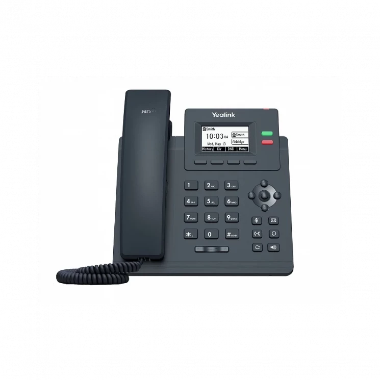 IP-телефон Yealink SIP-T31, 2 аккаунта, GibE, PoE