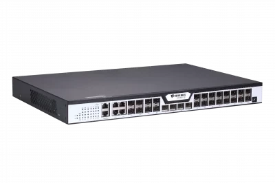 OLT BDCOM GP3600-16B с 16 портами GPON (SFP), 4 комбо-портами, 4хSFP, 4 SFP+, 2 БП АC