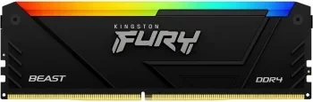 Память DDR4 16GB 3200MHz Kingston KF432C16BB12A/16 Fury Beast RGB RTL Gaming PC4-25600 CL16 DIMM 288