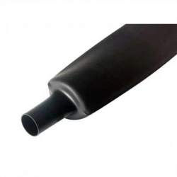 Трубка термоусадочная 50.0/25.0 1м черн. Rexant 25-0006