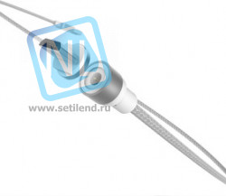 PL1154, Магнитный кабель micro USB, 1м, белый