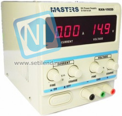 Master1502D (HY1502D), Источник питания 0-15V-2А