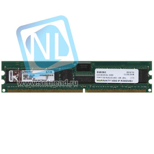 Модуль памяти Kingston DDR333 1Gb REG ECC LP PC2700-KVR333S4R25/1G(new)