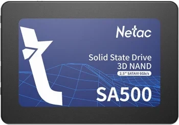 Накопитель SSD Netac SATA III 120Gb NT01SA500-120-S3X SA500 2.5"