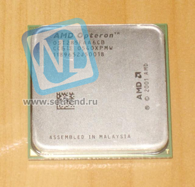 Процессор AMD OST285FAA6CB Opteron 285 2600Mhz (2048/1000/1,3v) Dual Core Italy Socket 940 CCBBE-OST285FAA6CB(NEW)