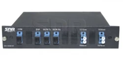 Мультиплексор CWDM одноволоконный 2-канальный, (trx:1550/1530, 1570/1510), Monitor, UPG