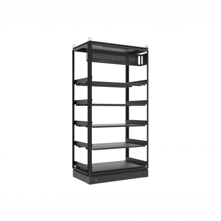 Аккумуляторный стеллаж 5 полок, 1800x1000x600 мм (SNR-UPS-RACK-181006-5)