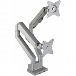 Кронштейн для мониторов Arm Media LCD-T36 серебристый 15"-34" макс.9кг настольный поворот и наклон в