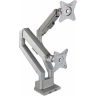 Кронштейн для мониторов Arm Media LCD-T36 серебристый 15"-34" макс.9кг настольный поворот и наклон в