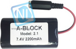 A-BLOCK Model: 2.1, Аккумуляторная сборка Li-Ion, 2200mAh 7.4V