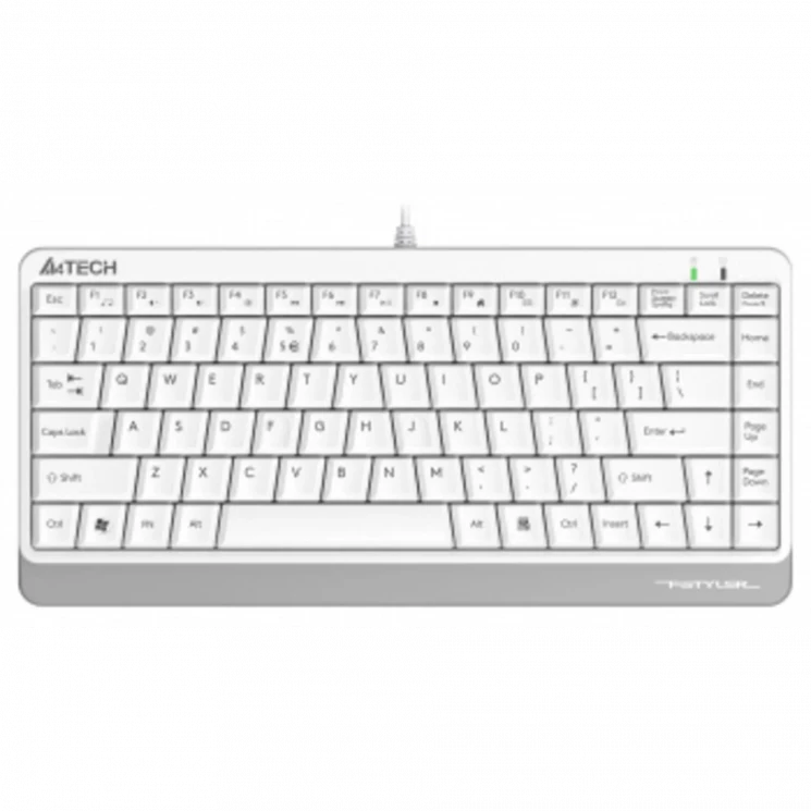 Клавиатура A4Tech Fstyler FKS11 белый/серый USB