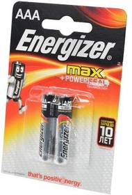 Energizer MAX+Power Seal LR03 BL2, Элемент питания