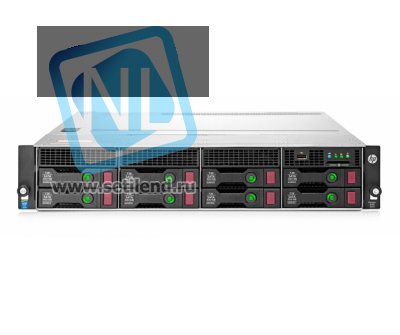 Сервер HP Proliant DL180 Gen9, 1 процессор Intel Xeon 6С E5-2603v3, 8GB DRAM, 8/12LFF, B140i (new)