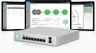 Коммутатор Ubiquiti UniFi Switch PoE 8 портов 150W