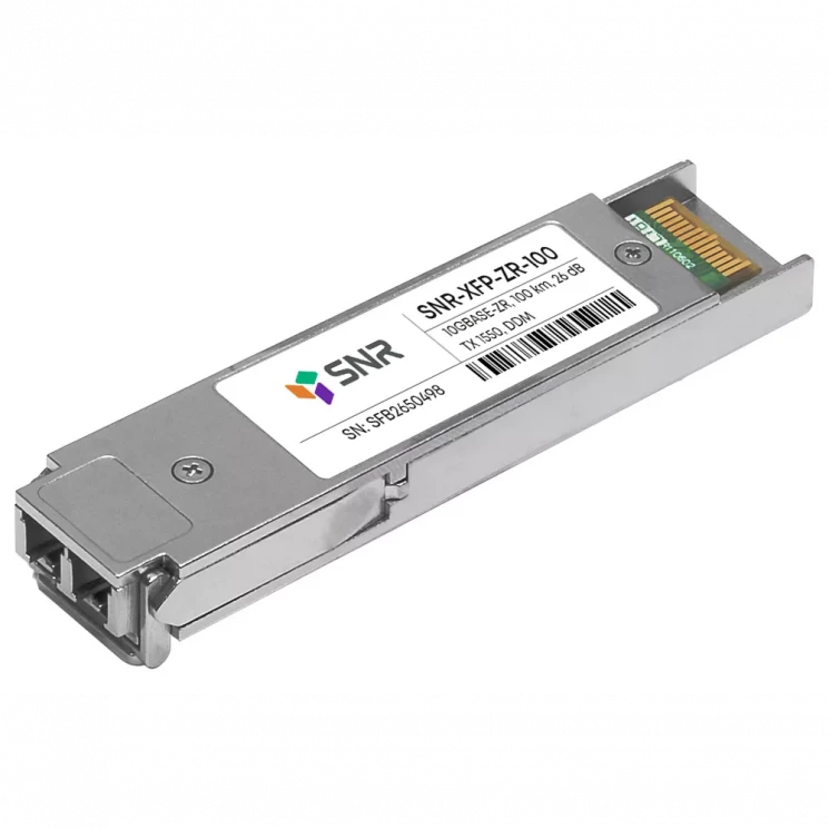 Модуль XFP оптический, дальность до 100 км (26dB), DDMI, 1550нм